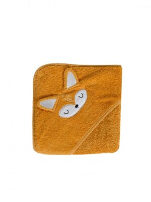 Cape de bain Little Foxy caramel