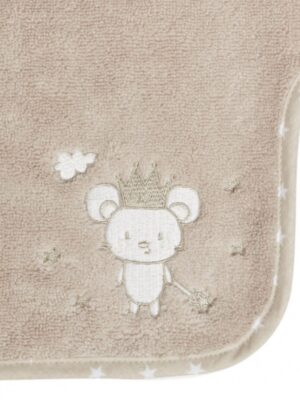 Bavoir à manches Baby soft mouse stick beige