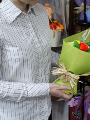 Bouquet de Fleurs de Bain violet