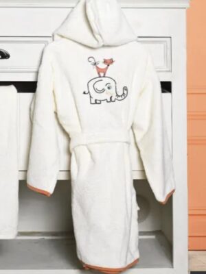 Peignoir en éponge Zoo Zoo 2 ans